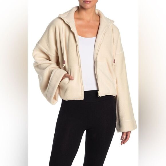 Free People X Fp Movement Climb High Fleece in Natural - Picture 1 of 9